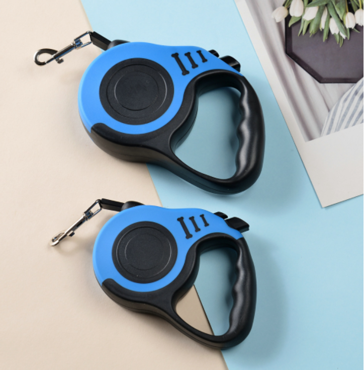 UG 360° Tangle-Free Retractable Dog Leash – 10ft/16ft Heavy Duty Nylon Tape Leash – One-Handed Brake, Pause & Lock – 19 Colors Available