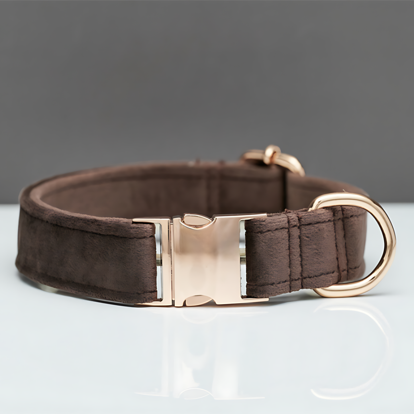 Velvet Premium Pet Collar – Adjustable Comfort with Metal Buckle – Soft, Stylish Collar for Dogs & Cats of All Breeds