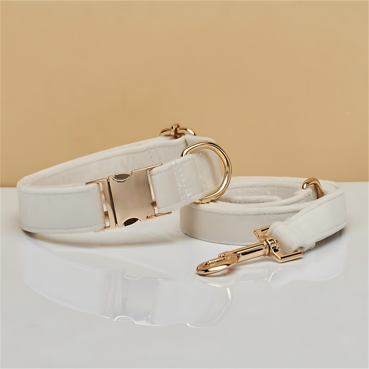 Velvet Premium Pet Collar – Adjustable Comfort with Metal Buckle – Soft, Stylish Collar for Dogs & Cats of All Breeds