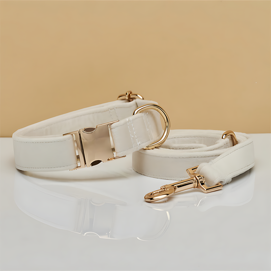 Velvet Premium Pet Collar – Adjustable Comfort with Metal Buckle – Soft, Stylish Collar for Dogs & Cats of All Breeds